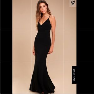 Black LuLu’s Spaghetti Strap Dress